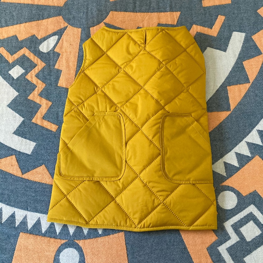 Yellow dog vest NWOT